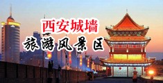 欧美十大喷潮中国陕西-西安城墙旅游风景区